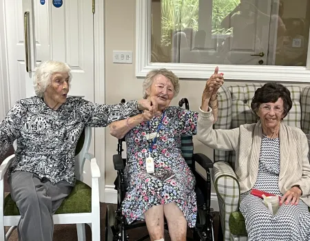 Boyband raise the roof at Cheshire Grange