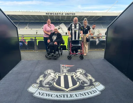 Residents enjoy trip to the home of the 'Magpies'