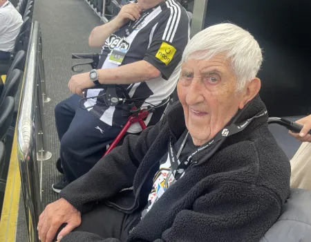 Residents enjoy trip to the home of the 'Magpies'