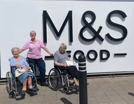 THIS WAS NOT JUST A MINI BUS TRIP, THIS WAS AN M&S MINI BUS TRIP