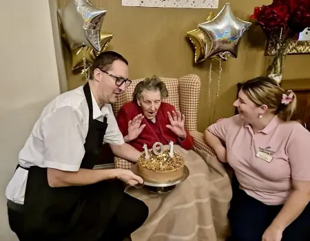 Resident Celebrates Incredible 101st Birthday