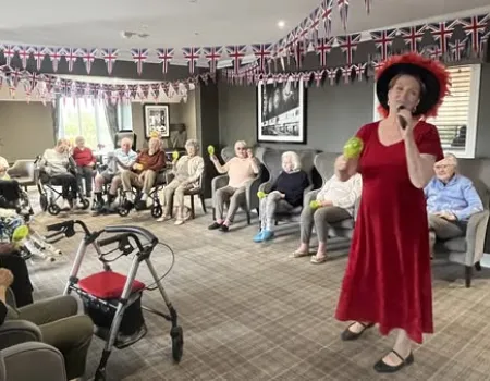 Dementia singer