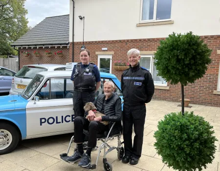 Police visit