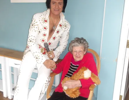 Mike Memphis as Elvis was in the building on the 2nd September 2025!