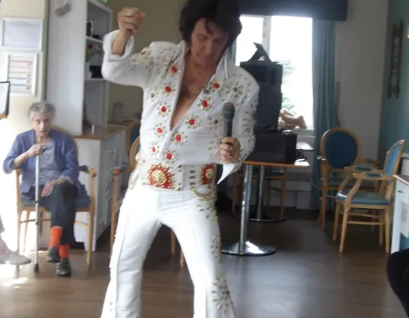 Mike Memphis as Elvis was in the building on the 2nd September 2025!
