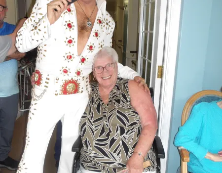 Mike Memphis as Elvis was in the building on the 2nd September 2025!