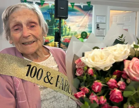 Celebrations for our Centenarian!