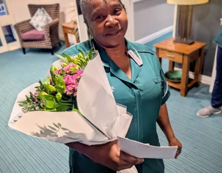 Gwen Celebrates 15 Years with Barchester!