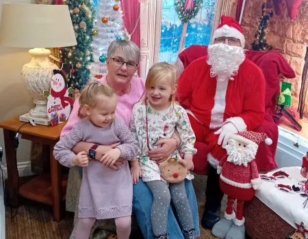 Visit from Santa Claus