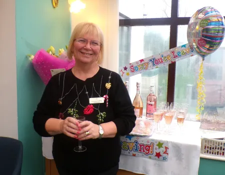 A fond farewell to retiring colleague!