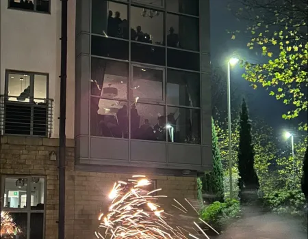 Bonfire Night at Broadway Halls! 