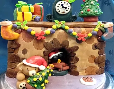 Chef crowned Christmas cake champion!