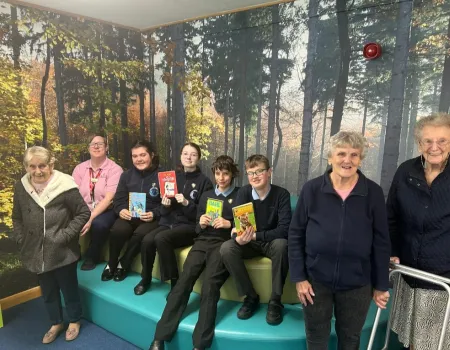 Sutton school reading club visit 