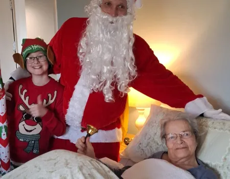 Visit from Santa Claus