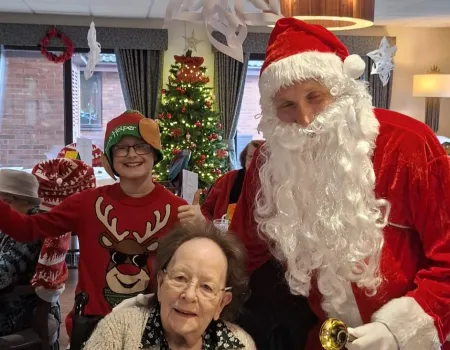 Visit from Santa Claus