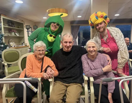 Pantomime Fun at Highview House
