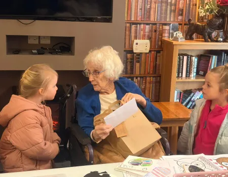 Home celebrates Nancy's 101st birthday!