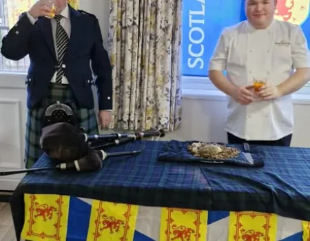 A Braw Burns Day at Balclutha Court 