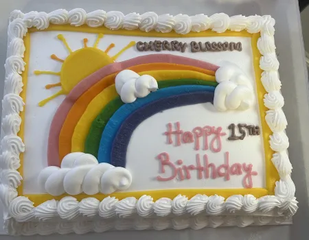 15 YEARS FOR CHERRY BLOSSOM MANOR CELEBRATIONS 