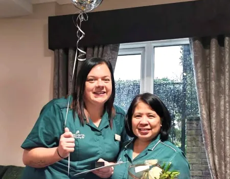 Home celebrating 25-years of long service 