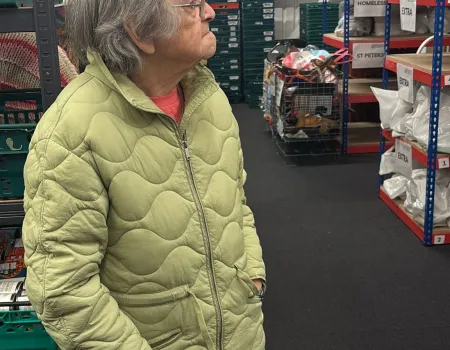 Easter Joy With The Food Shed Donation