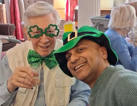 Celebrating St Patrick's Day 