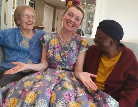 A wonderful afternoon with the lovely Fiona