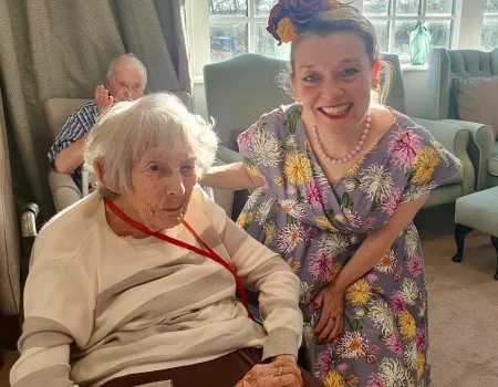 A wonderful afternoon with the lovely Fiona