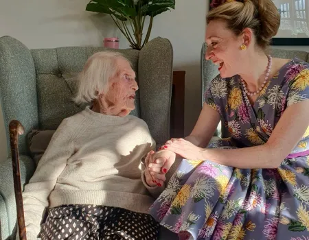 A wonderful afternoon with the lovely Fiona