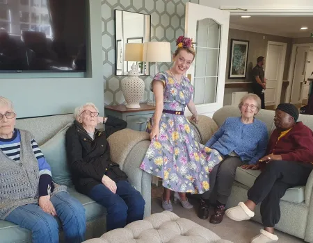 A wonderful afternoon with the lovely Fiona