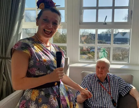 A wonderful afternoon with the lovely Fiona