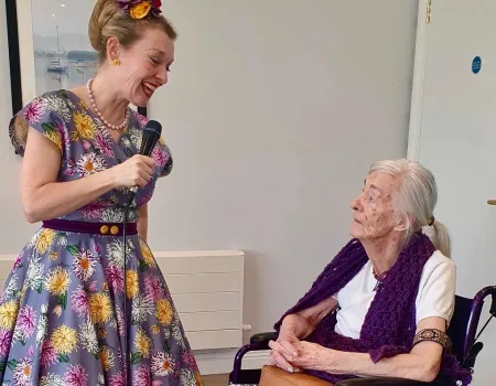 A wonderful afternoon with the lovely Fiona