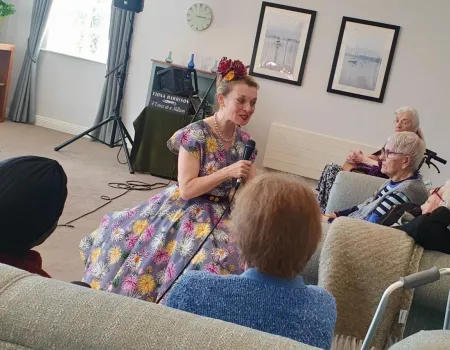 A wonderful afternoon with the lovely Fiona
