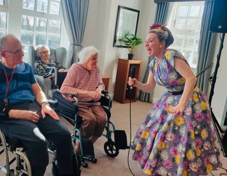 A wonderful afternoon with the lovely Fiona