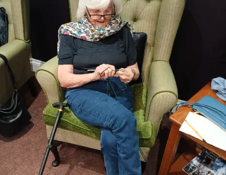 Knit and natter 