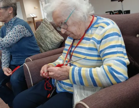 Knit and natter 