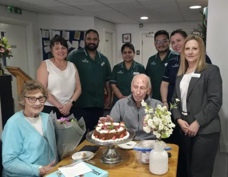Diamond wedding anniversary celebrations 