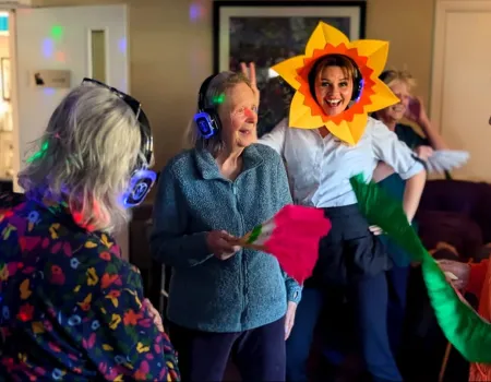 Joys of Spring and silent disco! 