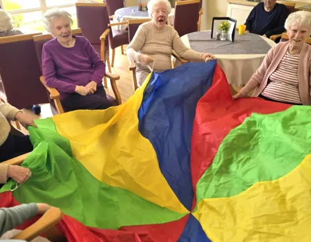 A day of fun and colour 