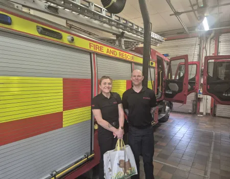 Mount Vale Care Home Supports Local Firefighters!