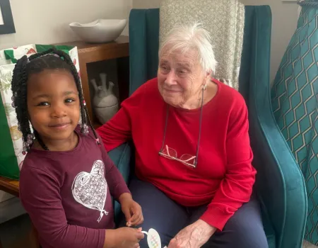 Residents give extra easter gift to the Children