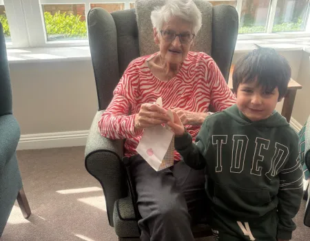 Residents give extra easter gift to the Children