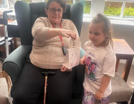 Residents give extra easter gift to the Children
