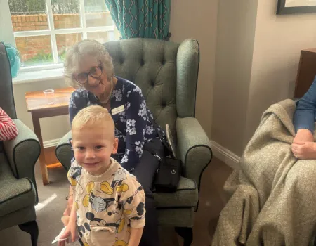 Residents give extra easter gift to the Children