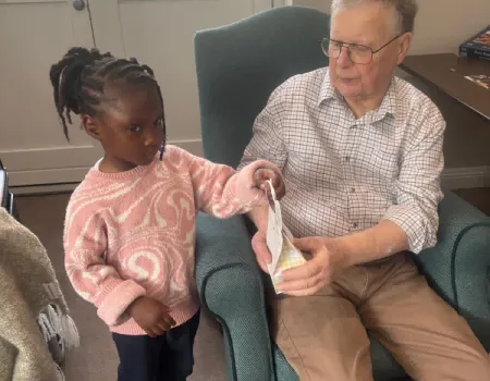 Residents give extra easter gift to the Children