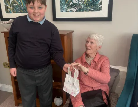 Residents give extra easter gift to the Children