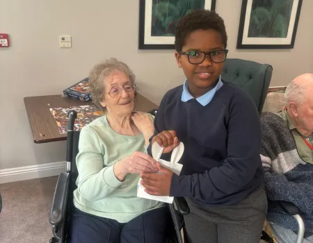 Residents give extra easter gift to the Children