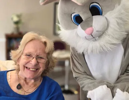 Spreading Easter Smiles with a Special Guest