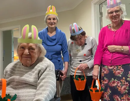 Easter joy with bonnets and games