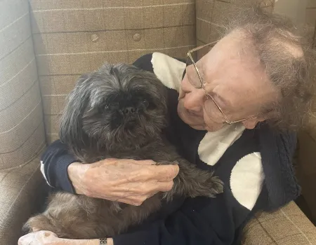 Dog visit